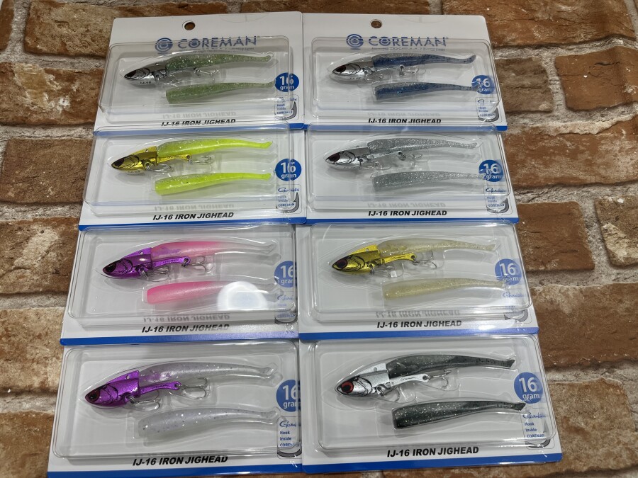 COREMAN IJ-16 コアマン IJ16 アイアンジグヘッド 15個セット COREMAN IJ-16 コアマン IJ16 アイアンジグヘッド 15個セット